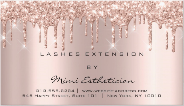 Lashes Business Card