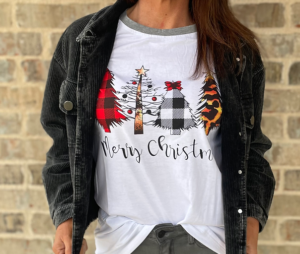 Christmas T-shirt for ladies