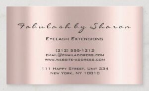 business card