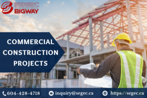 Commercial construction projects